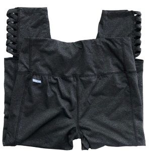 Danskin Athletic Yoga Leggings Strappy S